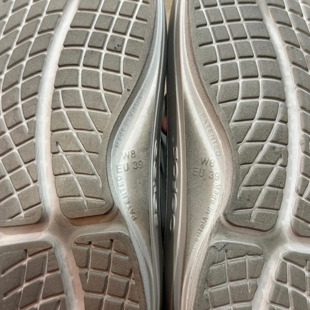 Oofos tan sandals size women’s 8 - Picture 7 of 8